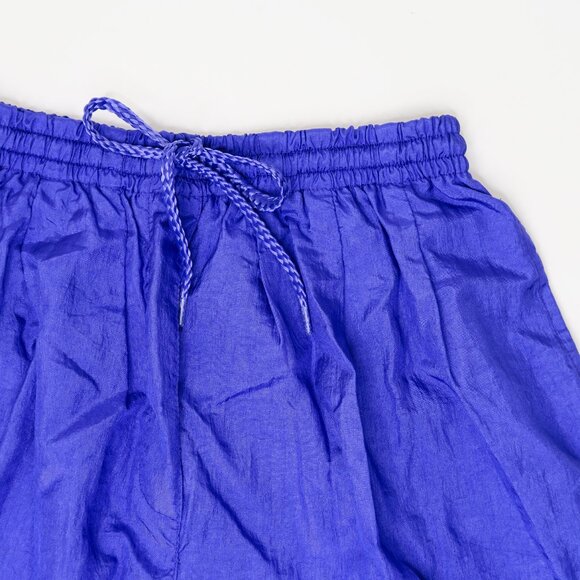 Vintage 90s Lavon Purple Windbreaker Shorts - Picture 6 of 7